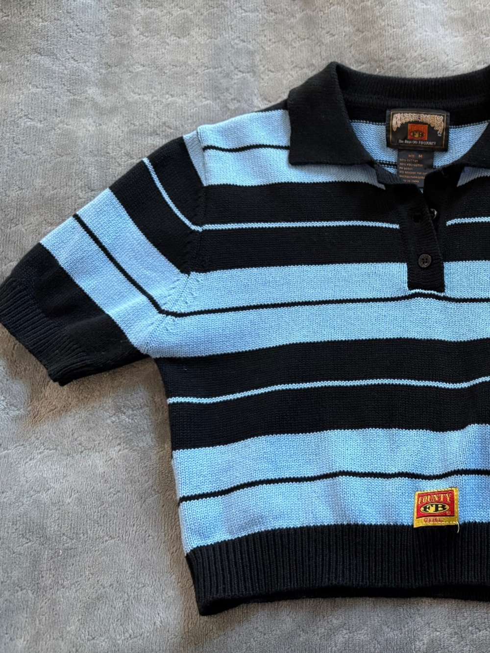 Fb county Charlie Brown crop top